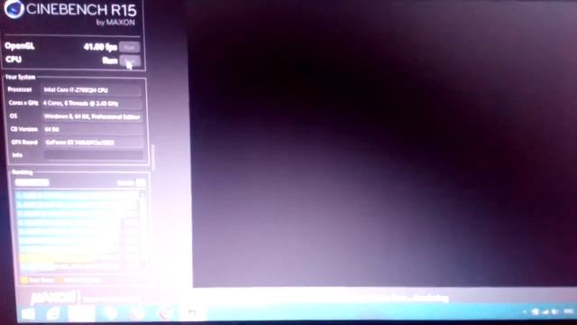 Intel i7 2760QM Cinebench R15 GeForce GT 740M смотреть онлайн