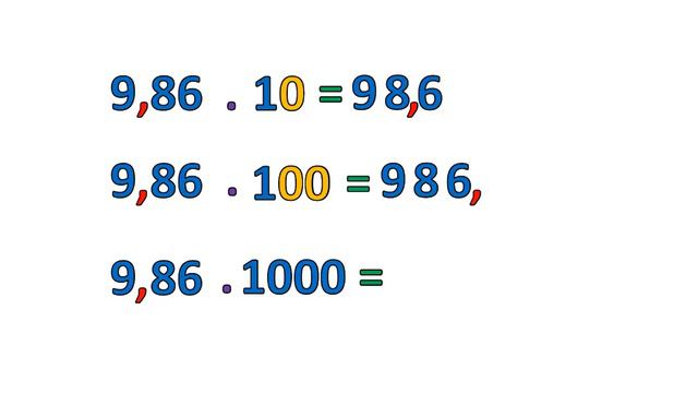 📌 Multiplicar un decimal por 10 100 y 1000 | Super fácil 😎 смотреть онлайн