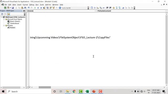 File System Object - Lecture 2 | Excel VBA Tutorial in Hindi смотреть онлайн
