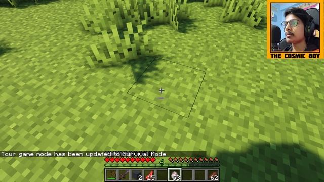 Minecraft, But Mobs Gives CREATIVE MODE | Minecraft Mods | THE COSMIC BOY смотреть онлайн