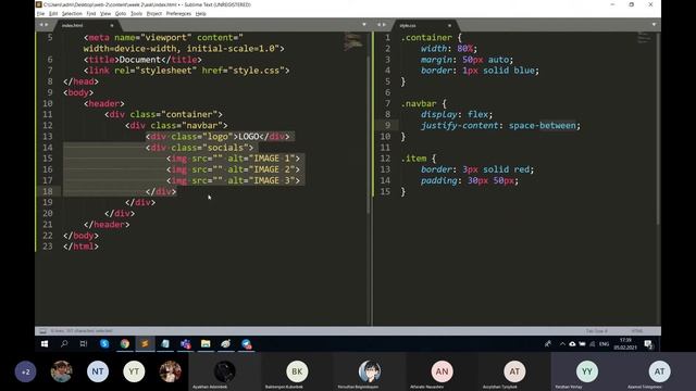 2 - html and css. practice part 4 (flex) смотреть онлайн