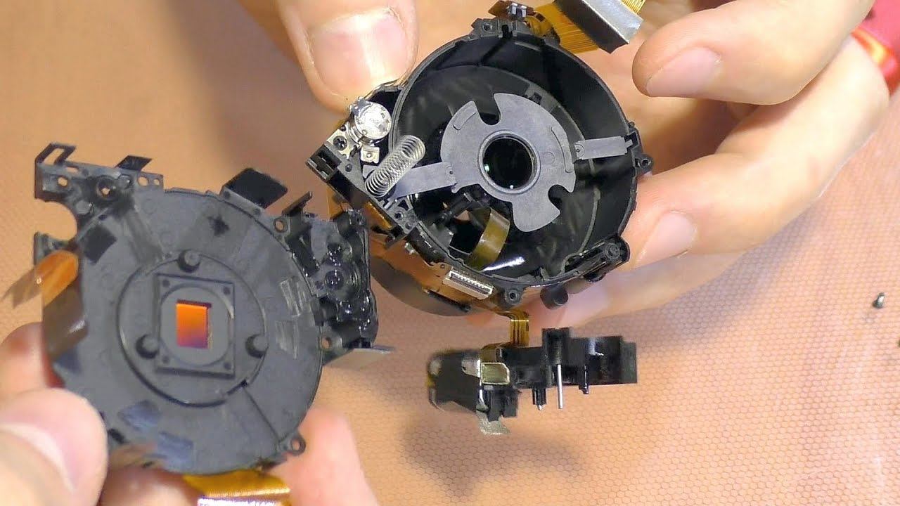 Что-то болтается в объективе фотокамеры Samsung WB35F смотреть онлайн