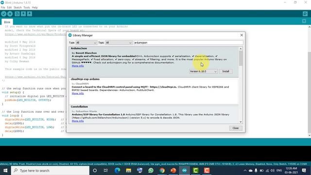 #4 How to Include or install Library files to Arduino IDE | Firebase-Arduino-Master | Arduino Json смотреть онлайн