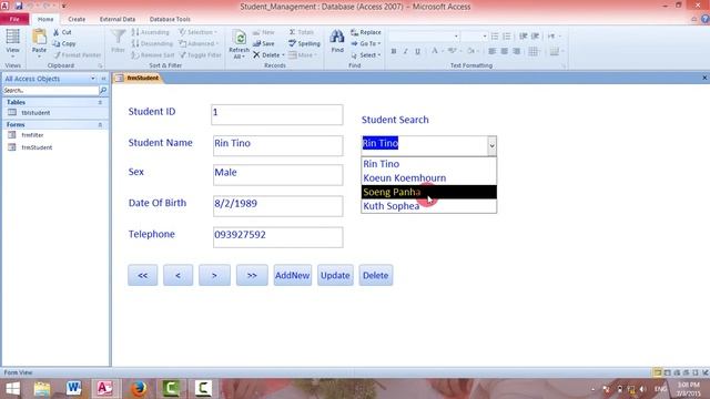MS ACCESS 2010 - Create Control Button Search Record on Combo Box Using VBA смотреть онлайн