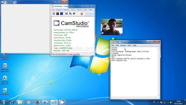 membuat hello world dengan PHP смотреть онлайн