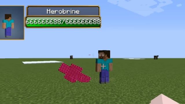 Herobrine vs all Сreepypasta mobs in minecraft смотреть онлайн