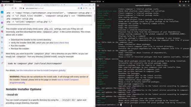 Instalar laravel a través de composer en distribuciones linux - fácil y rápido смотреть онлайн