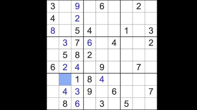 Sudoku solution – New York Times sudoku 23 April 2023 Hard level смотреть онлайн
