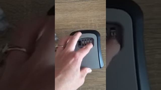 Как использовать мини сейф для ключей. смотреть онлайн