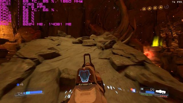 DOOM (2016) i5 3450 GTX 1060 6 GB NIGHTMARE SETTINGS FPS TEST смотреть онлайн