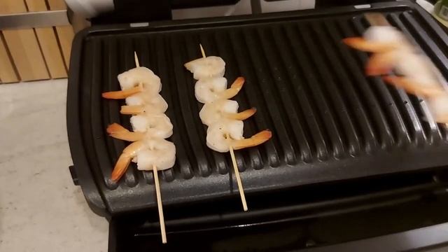 ► Tefal Optigrill Elite XL → Tasty Shrimps смотреть онлайн