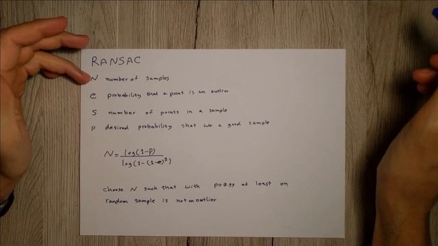 RANSAC algorithm and parameters explained смотреть онлайн