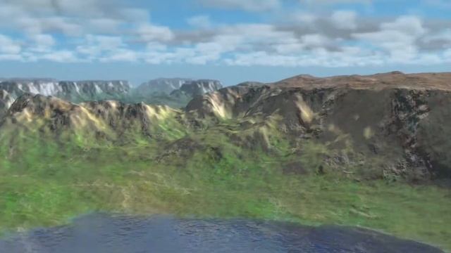 'Procedurally generated landscape [update1]' смотреть онлайн