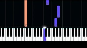 Roxette - It Must Have Been Love (Easy Piano Tutorial)