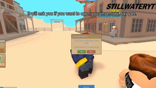 ROBLOX Wild Revolvers Gun Skin Code смотреть онлайн