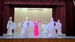 Девичий танец.Кавказ.Горянки.Абаза #кавказскиетанцы