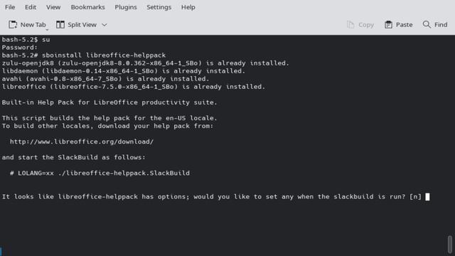 Install libreoffice help pack slackware смотреть онлайн