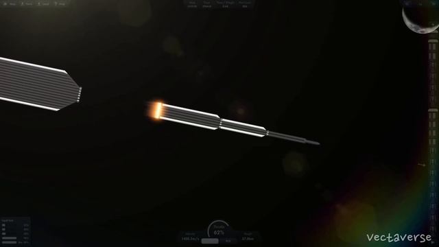 Biggest Rocket Ever In Spaceflight Simulator Launch To Interstellar Deep Space смотреть онлайн