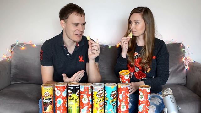 PRINGLES CHALLENGE // Пробуем чипсы Pringles!