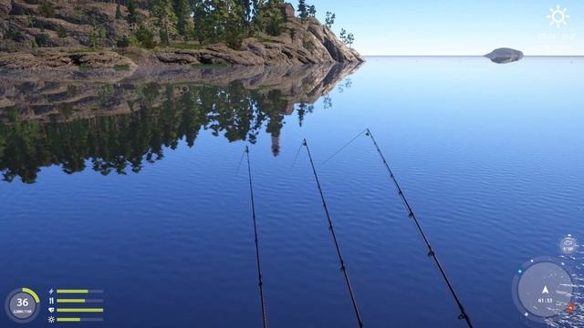 Русская рыбалка 4 - Ладожское озеро - Гольян с острова смотреть онлайн