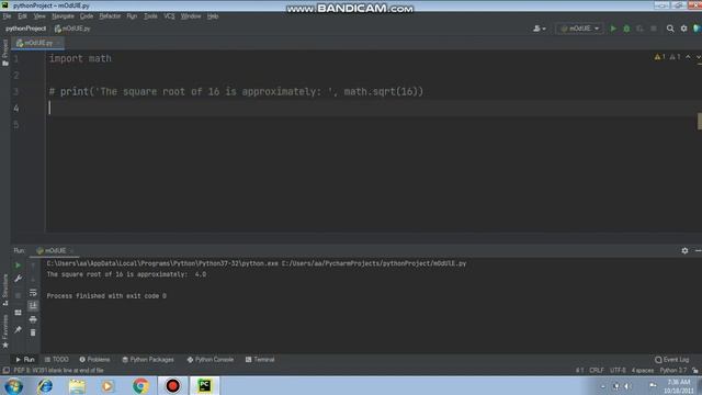Python Modules#1 Math module | Coding Only смотреть онлайн