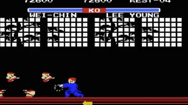 MSX Game: Yie Ar Kung-Fu 2: The Emperor Yie-Gah (1985 Konami) смотреть онлайн