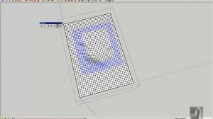 SketchUp    Озеро в ландшафте с помощью SandBox Песочница  Несколько хитрых приемов