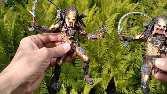 Обзор фигурок Хищник Волк. Три фигурки! NECA Wolf Predator смотреть онлайн
