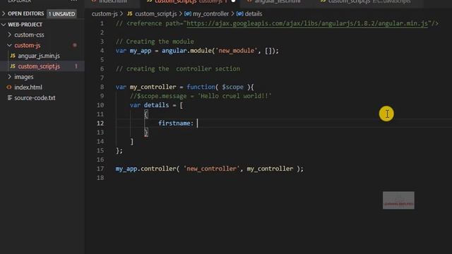 Angular JS Full course Tutorial for beginners- Introducing the JSON in JavaScript Framework смотреть онлайн