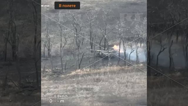 Уничтожение украинского танка Т-64БВ смотреть онлайн