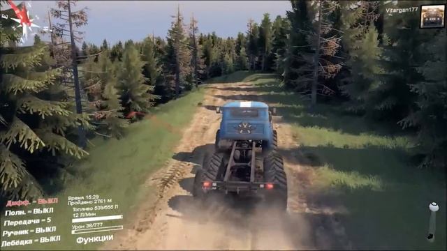 Spin Tires Карта korabl lesovoz смотреть онлайн