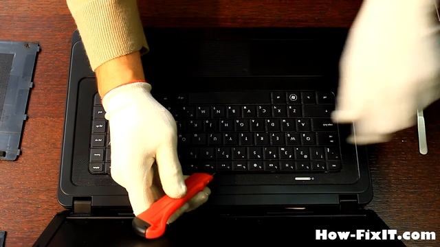 How To Replace Keyboard On HP Compaq Presario CQ57 Laptop