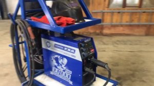 Тележка для полуавтомата Aurora Overman 200. Честный отзыв о Aurora , Brima , Ресанта.