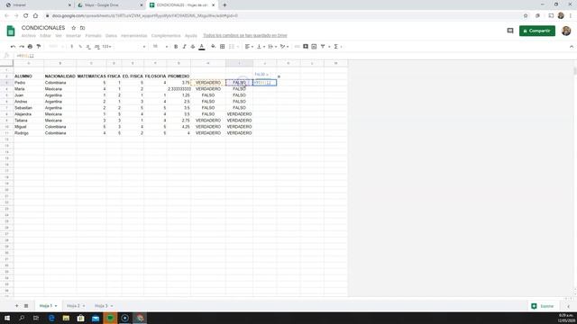 Función SI en GOOGLE SHEETS - Entendiendo los condicionales en Sheets смотреть онлайн