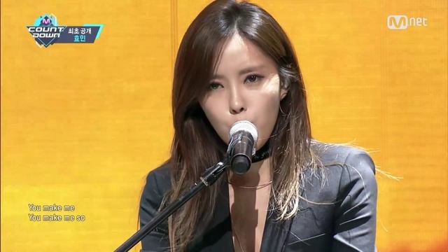 Hyomin(효민) - Gold Comeback Stage M COUNTDOWN 160317 EP.465 смотреть онлайн