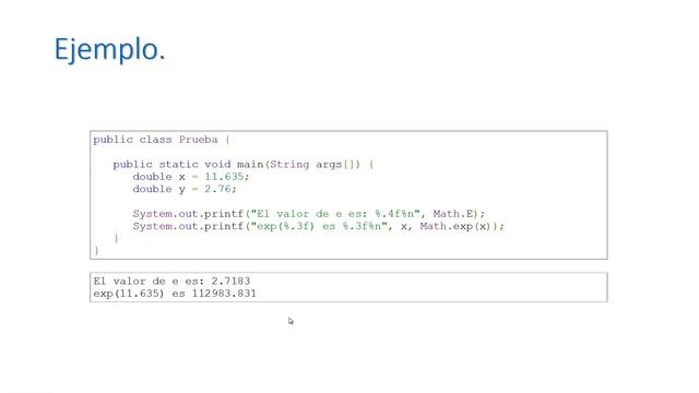 #48. Curso Programación JAVA DESDE CERO - La clase Math: Método exp() смотреть онлайн