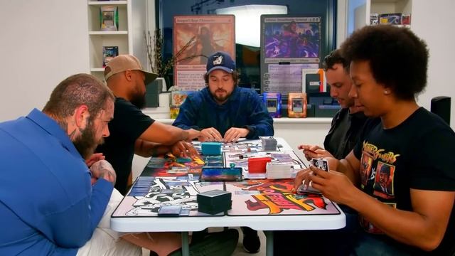 POST MALONE PLAYS MAGIC THE GATHERING WITH TABLETOP JOCKS | EDH SECRET PARTNERS смотреть онлайн