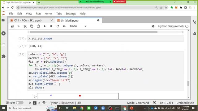 AI-Class 2565-1: Dimensional Reduction - Part 1 - PCA смотреть онлайн