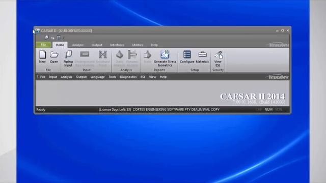 Caesar II Input Basics 1 of 9 смотреть онлайн