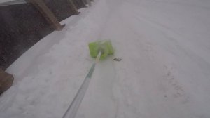 Насадка-снегоуборщик на бензокосу