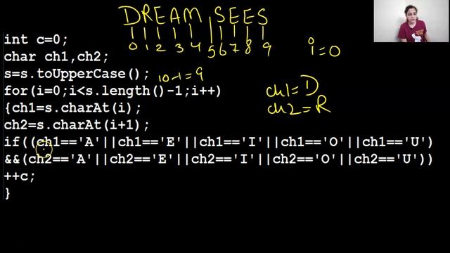 Calculate the NUMBER of VOWEL PAIR in a String | ICSE & ISC 9th-12th смотреть онлайн
