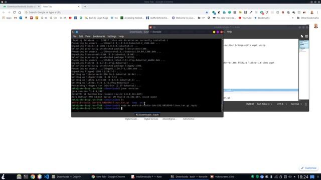 Install Android Studio 3.5 in Kubuntu or Ubuntu 18.04 смотреть онлайн