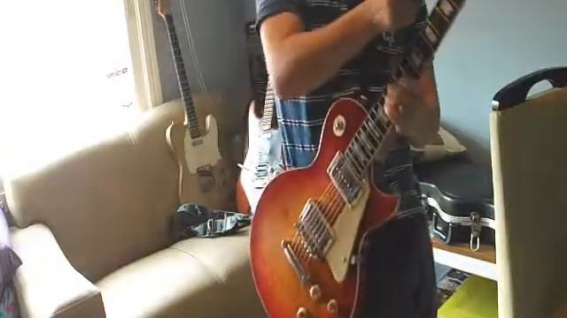 Gibson Les Paul copy (K.A. P-90 neck /Gibson 500T brigde) смотреть онлайн