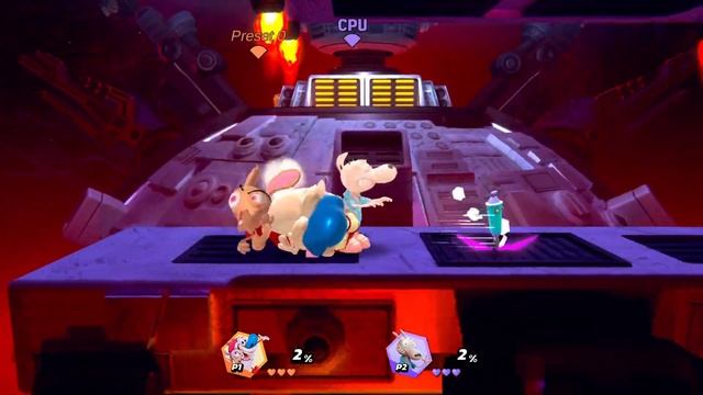 Nickelodeon All-Star Brawl - Arcade Mode: Ren & Stimpy #2 смотреть онлайн