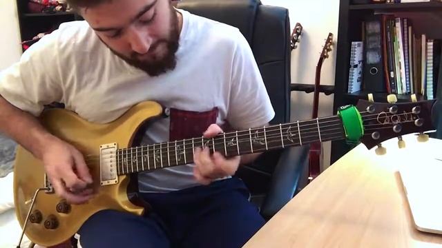 Sweet Child O Mine Solo With Prs GoldTop Birds смотреть онлайн