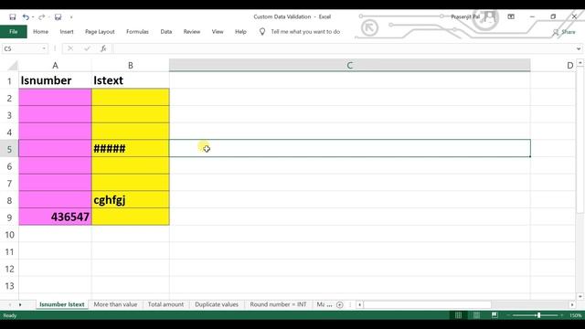 Custom data validation in excel | how to restrict special characters in excel смотреть онлайн
