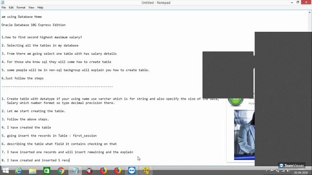 oracle query to find second maximum salary in the table смотреть онлайн