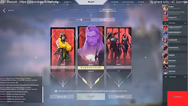 Lets grind valorant | !discord !specs !dpi....#Rawness смотреть онлайн