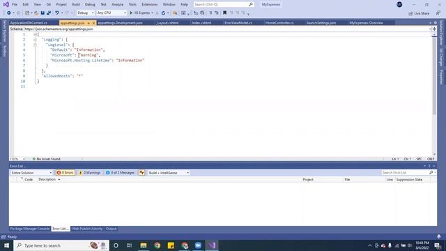 C# Learn ASP.NET Core net5 MVC - CRUD Operations, EntityFramework Part 1 For Beginners step by step смотреть онлайн