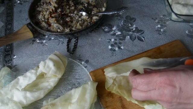 "Нетрадиционные" голубцы. Нетрадиционным методом приготовления (запеченные). смотреть онлайн